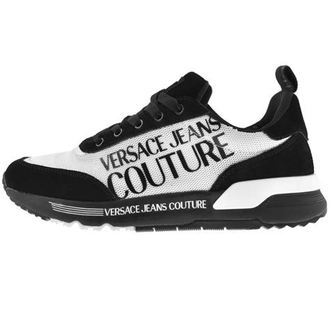 versace jeans couture fondo dynamic trainers black|Versace Jeans men's.